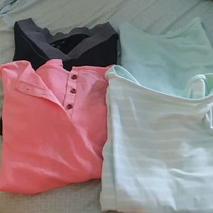 Lot of long sleeve shirts